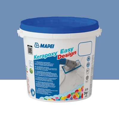 Епоксидний шовний заповнювач (фуга) MAPEI KERAPOXY EASY DESIGN №168, лазурний, 3 кг (5KB016803)